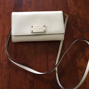 KATE SPADE Ivory Clutch/Crossbody